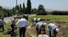 Belediye Başkanımız Sayın Mazlum Nurlu Çalışmaları Yerinde İncelemeye Devam Ediyor