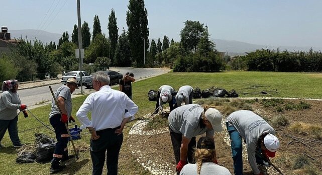 Belediye Başkanımız Sayın Mazlum Nurlu Çalışmaları Yerinde İncelemeye Devam Ediyor