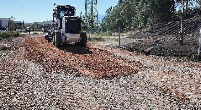 Bornova’da yeni yol çalışması