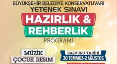 Büyükşehir Konservatuvarı’ndan Tanıtım ve Rehberlik programı