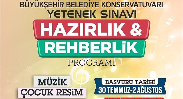 Büyükşehir Konservatuvarı’ndan Tanıtım ve Rehberlik programı