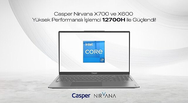 Casper Nirvana x700 ve x600 intel “H” serisi işlemcilerle yenilendi