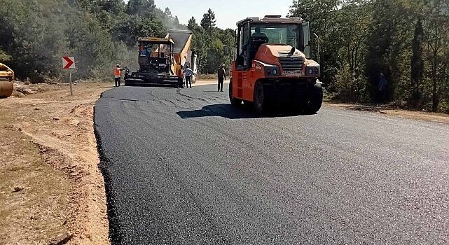 Derince’de köylere giden ulaşım ağı yenileniyor