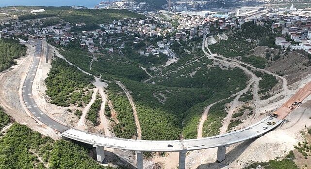 Dilovası Hastane Yolu’nda ilerleme yüzde 90