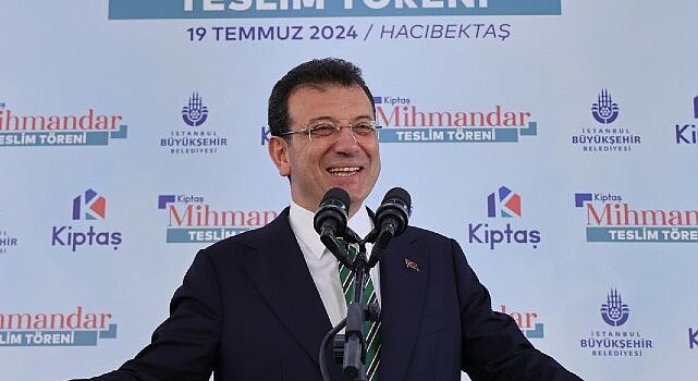 Ekrem İmamoğlu, Nevşehir’de KİPTAŞ Hacıbektaş Mihmandar Projesi Teslim Töreni’ne katıldı