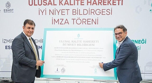 ESHOT Ulusal Kalite Hareketi’ne katıldı