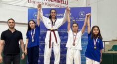 Gölcük Belediyesporlu 3 Taekwondo sporcusu, Kocaeli’de düzenlenen müsabakalarda şampiyon olarak Türkiye Şampiyonasına katılmaya hak kazandılar