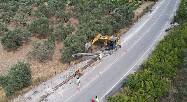 İZSU yatırımları sayesinde susuzluk yaşanmıyor Foça yazı rahat geçiriyor