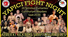 Kemer’de Kick Boks heyecanı