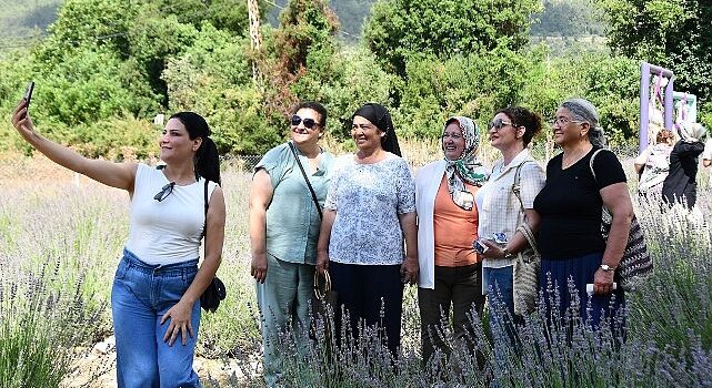 Kemer’de lavanta tanıtım etkinlikleri devam ediyor