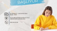 Milas Belediyesi gençlerin geleceğine katkıda bulunmak ve eğitim süreçlerine destek olmak için çalışmalar gerçekleştiriyor