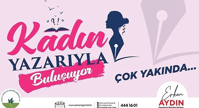 Osmangazili kadınlar ‘Kadın Yazarıyla Buluşuyor’