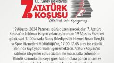 7. Atatürk Koşusu başvuruları başladı