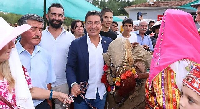 Başkan Aras Seydikemer’de Kültür Şenliği’ne Katıldı