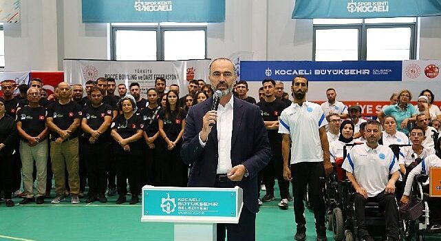 Boccia Türkiye Şampiyonası başladı