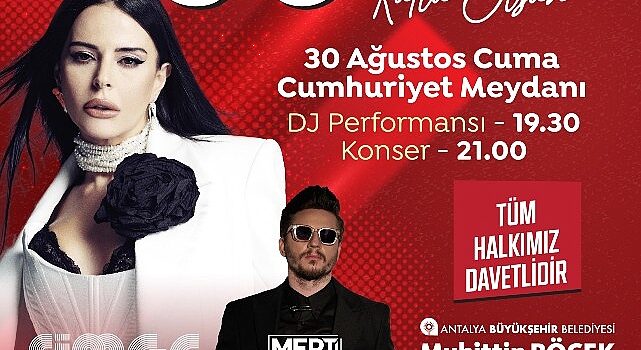 Büyükşehir 30 Ağustos Zafer Bayramını coşkuyla kutlayacak