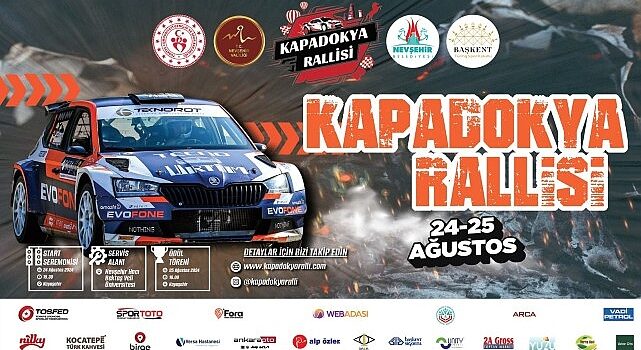 Türkiye’nin En Yeni ve Nefes Kesen Kapadokya Rallisi 24 Ağustos’ta Kayaşehir Kalesi’nden Verilecek Start ile Başlıyor!