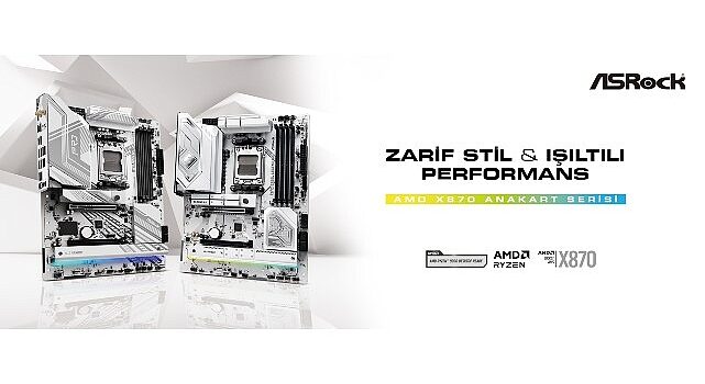 ASRock Yeni X870E/X870 Serisi Anakartlarıyla AMD Ryzen 9000 Serisi İşlemcilere Hazır!