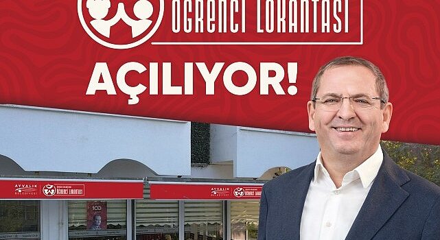 Ayvalık’ta bir ilk olan “Öğrenci Lokantası” 11 Eylül’de hizmete giriyor.