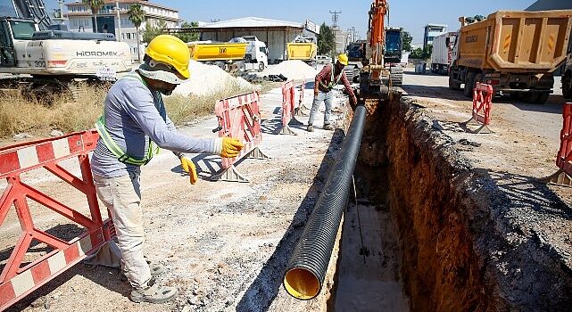 Büyükşehir’in büyük yatırımında çalışmalar sürüyor