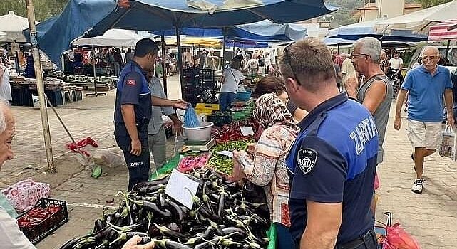 Didim Belediyesi, ilçede yaşayan vatandaşların sağlığını korumak için semt pazarlarında denetimlerine ara vermeden devam ediyor.