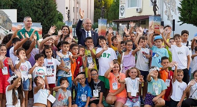 Gaziemir’in çevreci çocukları görev başında