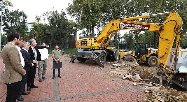 Heykel Bölgesinde Düzenleme Çalışmaları Başladı