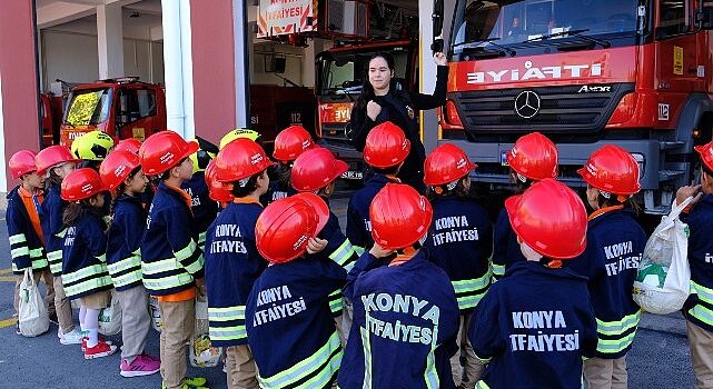 Konya Büyükşehir Bu Yıl 32 Bin Öğrenciye Yangın ve Afet Bilinci Eğitimi Verecek