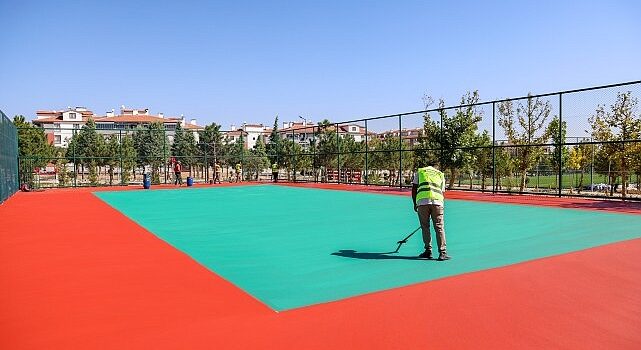 Konya’nın en uzun bisiklet ve yürüyüş yolu Yelda Park’ta