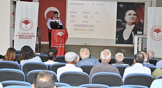 Menderes İlçesinde Yeni Tarım Destekleme Modeli Üreticilere Anlatıldı