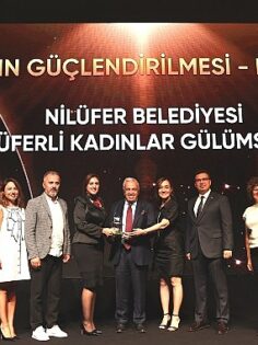 Nilüfer Belediyesi’ne sürdürülebilirlik ödülü