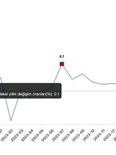 Tüik: Sanayi üretimi yıllık %3,9 azaldı