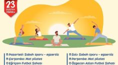 Yenişehir Belediyesinin sabah sporu ve mat pilates etkinlikleri başlıyor