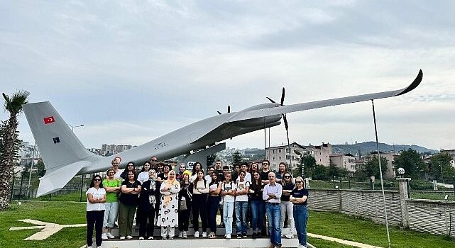 Avrupalı Öğrenciler Canik Özdemir Bayraktar Keşif Kampüsü’ne Hayran Kaldı