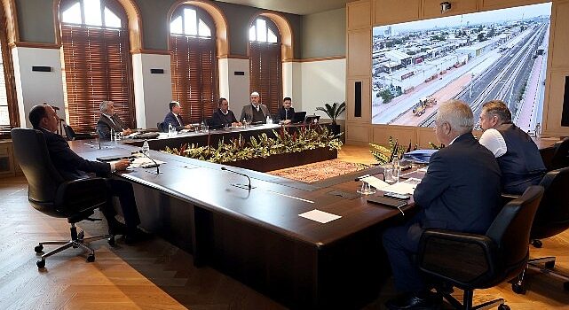 Başkan Altay Banliyö Hattında Çalışmaların Yoğun Şekilde Sürdüğünü Açıkladı