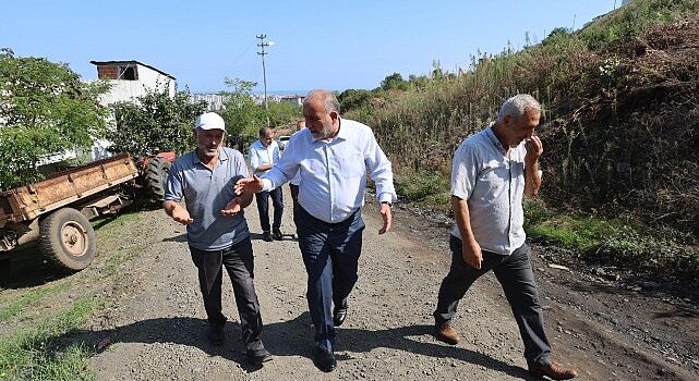 Başkan İbrahim Sandıkçı’dan Sahada Takip