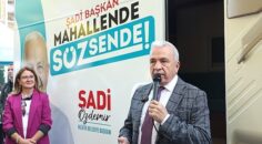 Başkan Şadi Özdemir ile mahalle buluşmaları Çalı’dan başladı