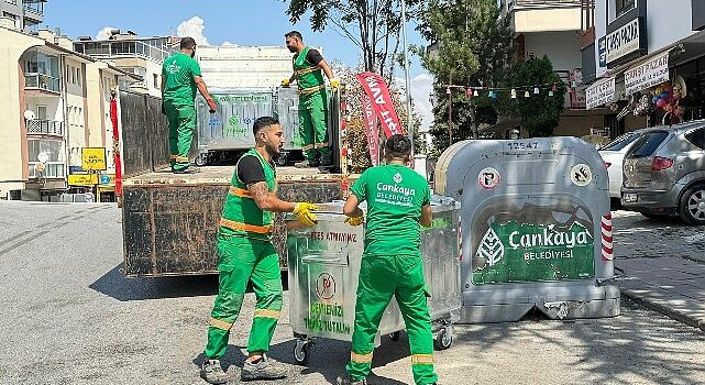 Çankaya Belediyesi “Tertemiz Çankaya” için çalışıyor.