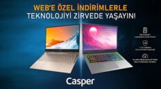 Casper’dan Oyun Tutkunları ve Profesyoneller İçin Web’e Özel Ayrıcalıklı Avantajlar!