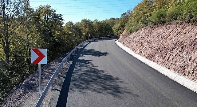 Gebze Mudarlı köy yoluna yeni üstyapı