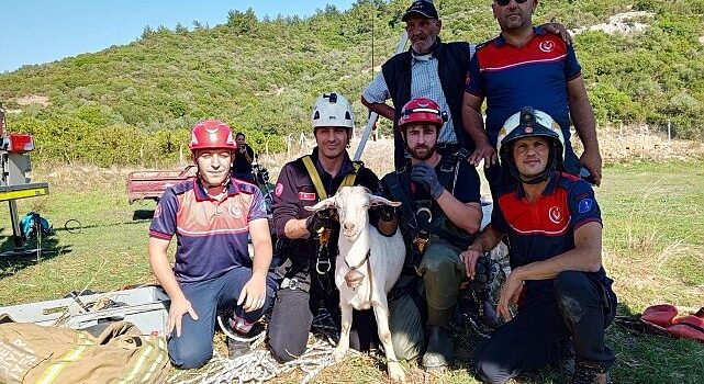 İzmir İtfaiyesi’nden yürekleri ısıtan kurtarma operasyonu