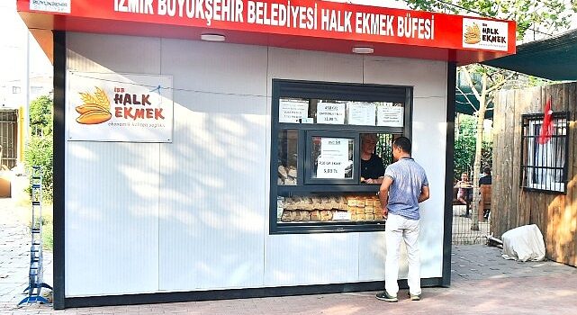 İzmir’de yurttaşın imdadına Halk Ekmek yetişiyor