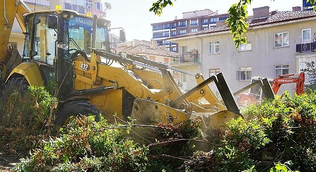 Keçiören’de mıntıka temizliği.