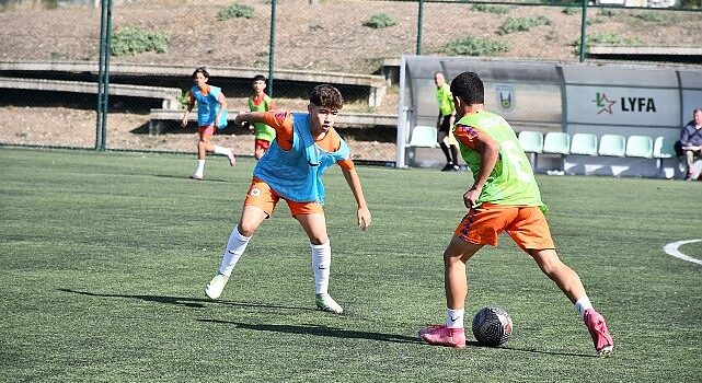 Lüleburgaz Yıldızları Futbol Akademisi’nde Milli Takım seçmeleri yapıldı