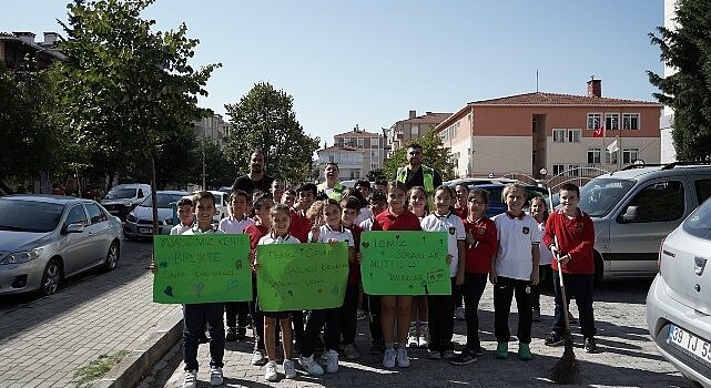 Lüleburgaz’da her şey temiz sokaklar mutlu yarınlar için