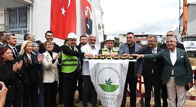 Osmangazi’de yeni kreşin temeli atıldı