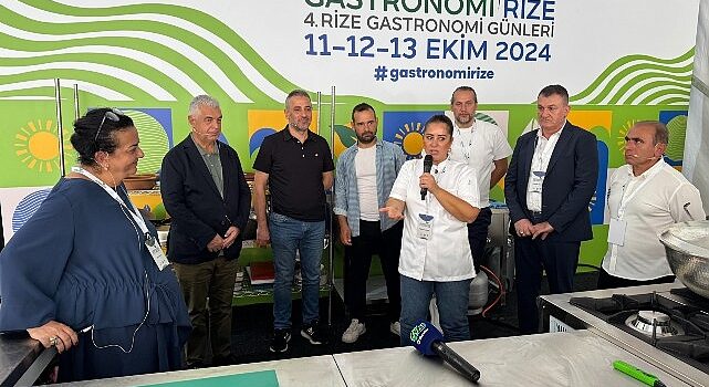 Rize’nin Kadim Mutfak Kültürü Dünya Gastronomi Sahnesine Çıktı:  4. Rize Gastronomi Günleri Yapıldı