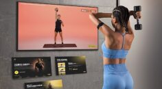 Samsung TV’lerde sunulan evde fitness deneyimi Technogym egzersizleriyle zenginleşiyor