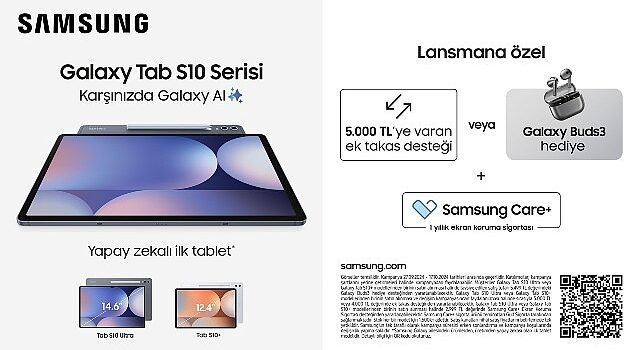 Samsung’dan yeni Galaxy Tab S10 Serisi tabletlerde lansmana özel kampanya