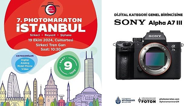 Sony Türkiye sponsorluğundaki 7. Photomaraton, 19 Ekim’de Sirkeci’de düzenlenecek!